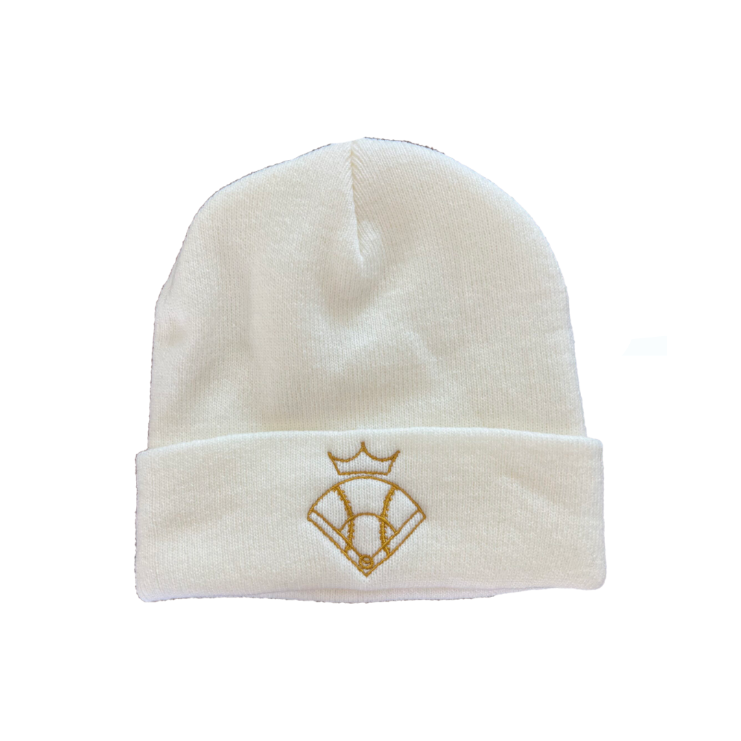 MegRem Softball Beanie (White)
